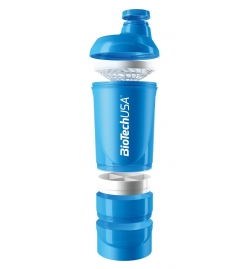 Shaker Wave Neon 3 compartment 600 ml - Biotech