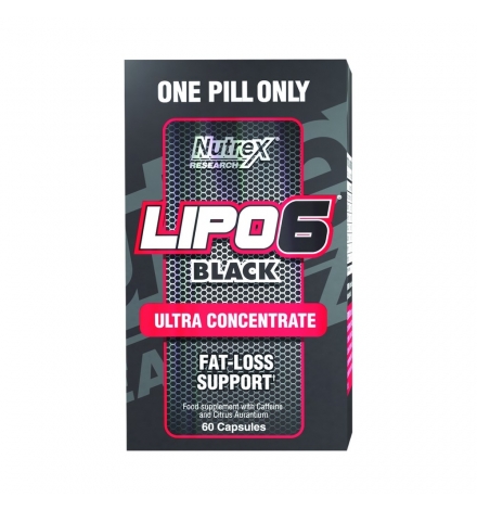 Nutrex Lipo 6 Black Ultra Concentrate 60 Caps
