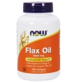 Now Foods Organic Flax Oil 1000mg 100 Softgels