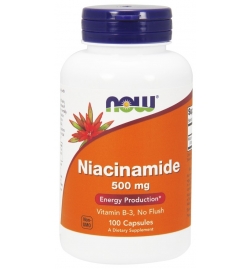 Now Foods Niacinamide 500mg 100Caps