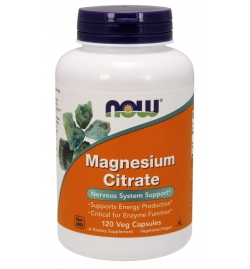 Now Foods Magnesium Citrate 400mg 120VCapsules