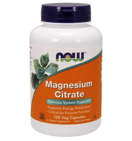 Now Foods Magnesium Citrate 400mg 120VCapsules