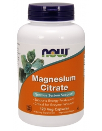 Now Foods Magnesium Citrate 400mg 120VCapsules