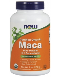 Now Foods Maca Powder  6:1 Concentrate Powder 198 grams