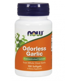 Now Foods Odorless Garlic 100 Softgels