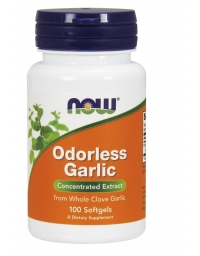 Now Foods Odorless Garlic 100 Softgels