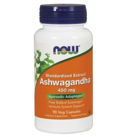 Now Foods Ashwagandha 450mg 90 veg caps