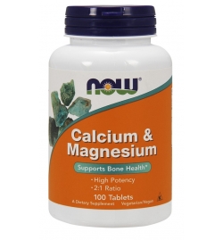 Now Foods Calcium & Magnesium 100 Tabs