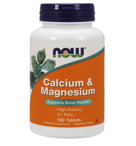 Now Foods Calcium & Magnesium 100 Tabs