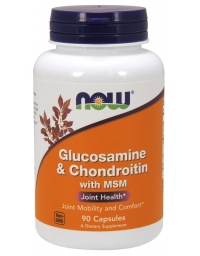 Now Foods Glucosamine & Chondroitin with MSM  90 Caps