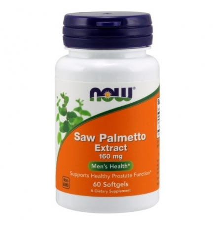Now Foods Saw Palmetto Extract 160mg 60 Softgels Now Foods Saw Palmetto Extract 160mg 60 Softgels