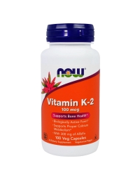 Now Foods Vitamin K-2 100mcg 100Veg Capsules