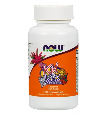 Now Foods Kid Vits Berry Blast 120 Chewables Now Foods Kid Vits Berry Blast 120 Chewables