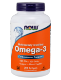 Now Foods Omega 3 1000mg 200 Softgels
