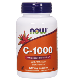 Now Foods Vitamin C 1000mg With 100mg Bioflavonoids - 100 VCaps