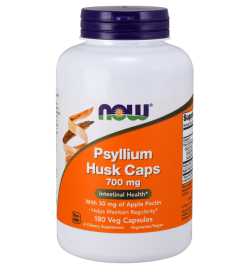 Now Foods Psyllium Husk With Pectin 700 mg 180 VCaps