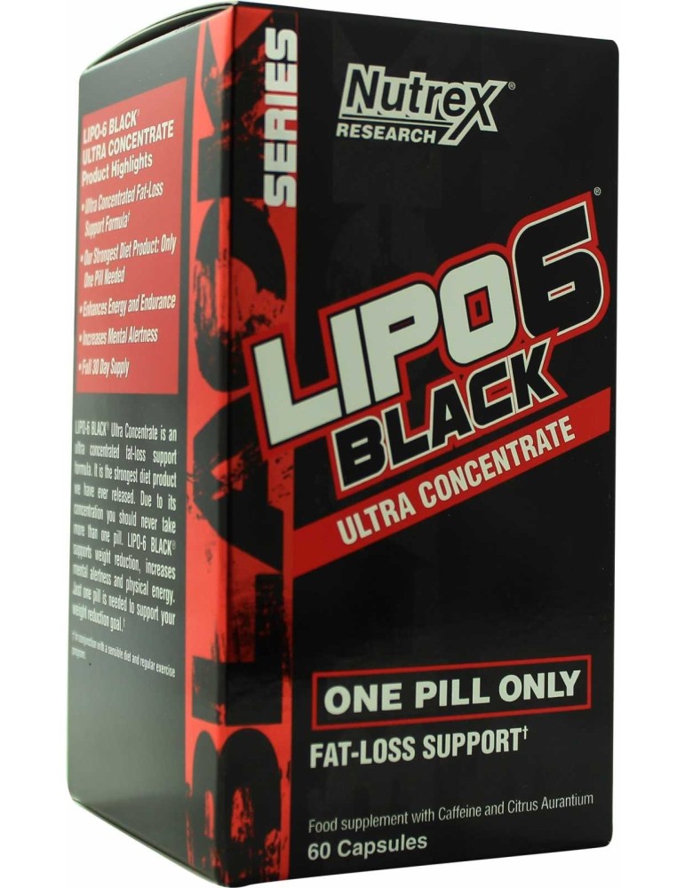 Nutrex Lipo 6 Black Ultra Concentrate Cyprus Supplements