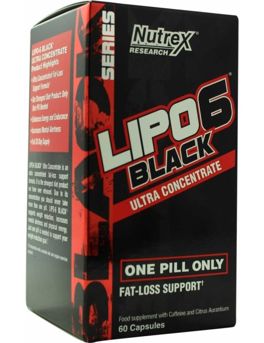 Nutrex Lipo 6 Black Ultra Concentrate Cyprus Supplements