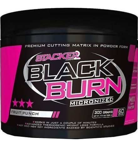 Stacker 2 Black Burn micronized 300 grams