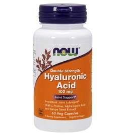 Now Foods Hyaluronic Acid 100mg, Double Strength 60 VCaps