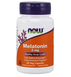 Now Foods Melatonin 3mg 60VCaps