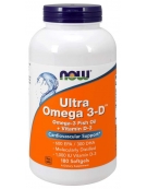 Now Foods Ultra Omega 3-D™ 180 Softgels
