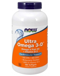 Now Foods Ultra Omega 3-D™ 180 Softgels