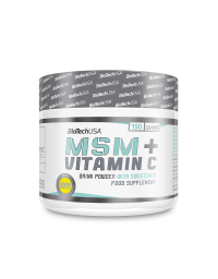 Biotech USA MSM + Vitamin C 1500mg 150g