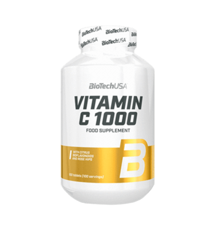 Biotech USA Vitamin C 1000mg 100 tablets Biotech USA Vitamin C 1000mg 100 tablets