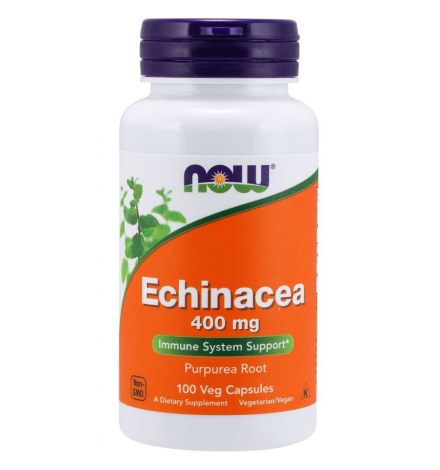 Now Foods Echinacea 400 mg Veg Capsules