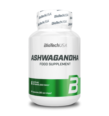 BioTech USA Ashwagandha 245mg - 60 caps