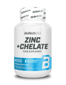 BioTech USA Zinc + Chelate 60 Tabs