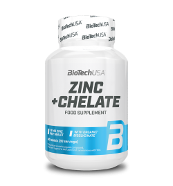 BioTech USA Zinc + Chelate 60 Tabs