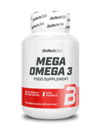 BioTech USA Mega Omega 3 90 Softgels