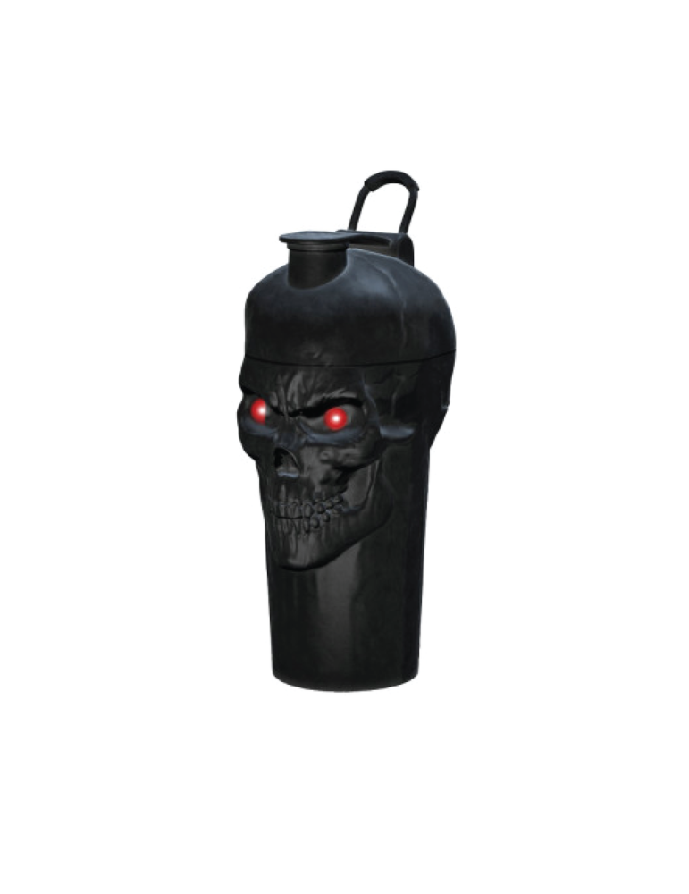 SHAKER THE CURSE! SKULL- BLACK RED