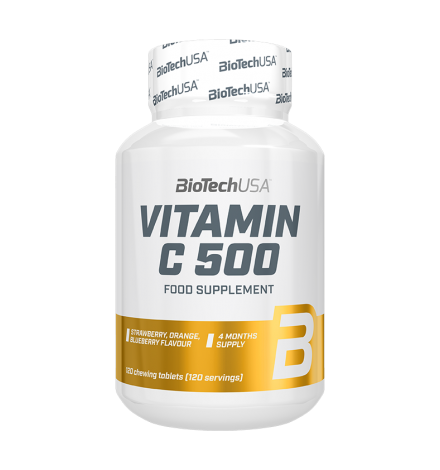 Biotech USA Vitamin C 500 120 Chewing Tabs