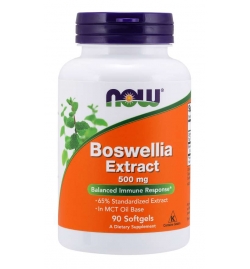 Now Foods Boswellia Extract 500 mg 90 Softgels