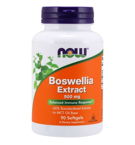 Now Foods Boswellia Extract 500 mg Softgels