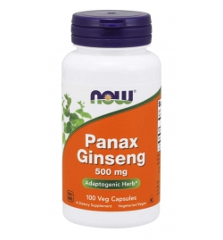 Now Foods Panax Ginseng 500mg 100Caps