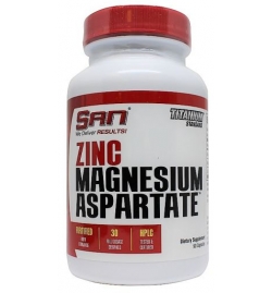 SAN Zinc Magnesium Aspartate 90 Capsules