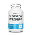 Biotech USA Calcium Zinc Magnesium 100 Tabs