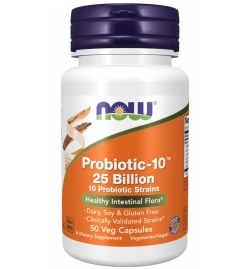 Now Foods Probiotic-10™ 25 Billion 50 Veg Capsules