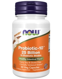 Now Foods Probiotic-10™ 25 Billion 50 Veg Capsules