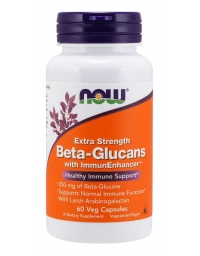 Now Foods Beta-Glucans with Immun Enhancer™, Extra Strength 60 Veg Capsules