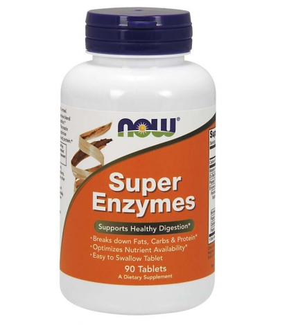 Now Foods Super Enzymes 90 Tablets