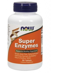 Now Foods Super Enzymes 90 Tablets
