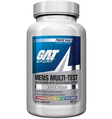 GAT Sports Men's Multi + Test 60 Tabs