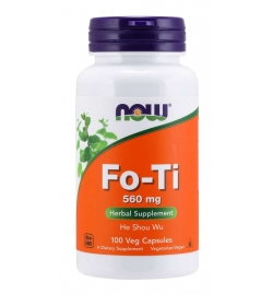 Now Foods Fo-Ti 560 mg 100 Veg Capsules