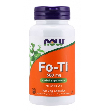 Now Foods Fo-Ti 560 mg 100 Veg Capsules