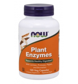 Now Foods Plant Enzymes 120 Veg Capsules